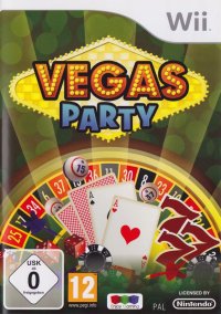 Vegas Party Wii box art